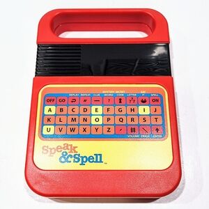 Speak & Spell Classic Spelling Learning Game, Kahootz, 2019, Educational Toy LN